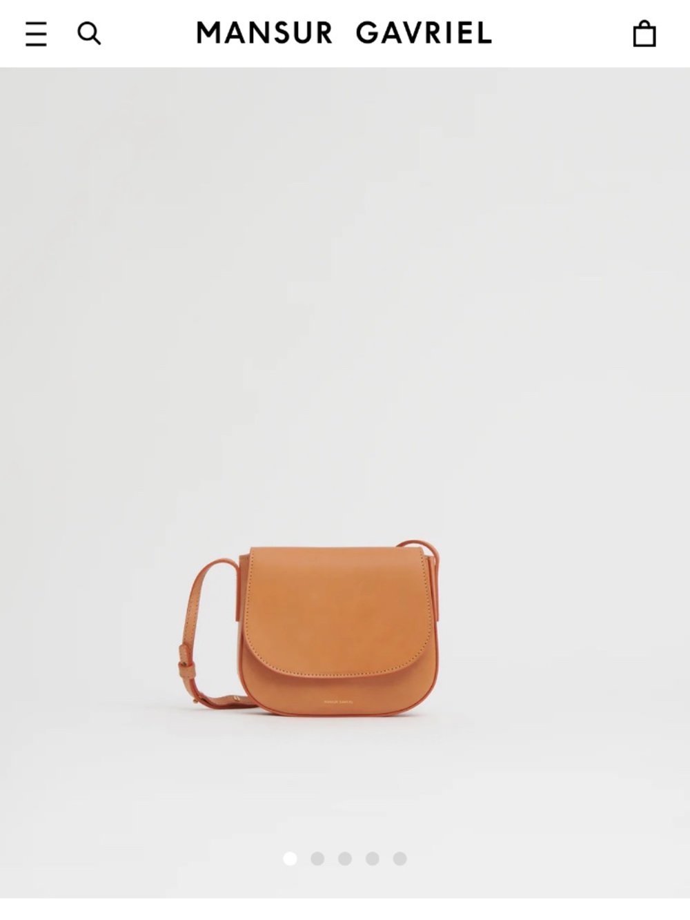 Mansur Gavriel Bag classic mini crossbody - Picture 2 of 11